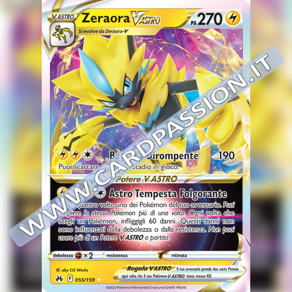 055/159 Zeraora VAstro | Zenit Regale