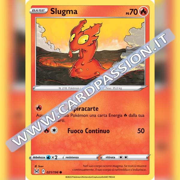 021/196 Slugma | Origine Perduta - Card Passion