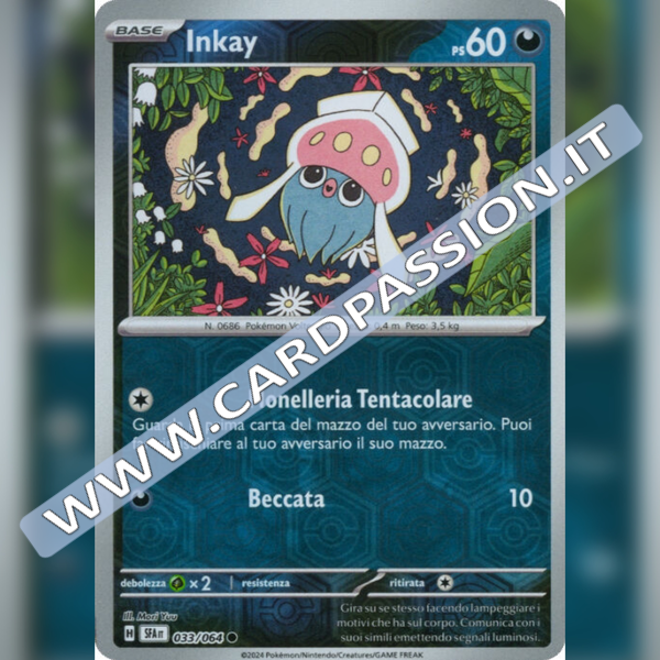 033/064 Inkay Reverse | Segreto Fiabesco