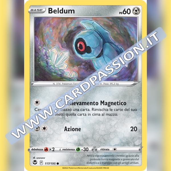117/195 Beldum | Tempesta Argentata