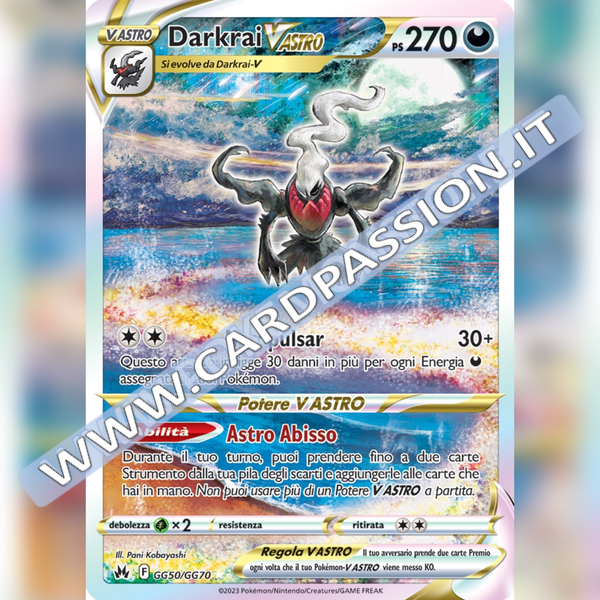 GG50/GG70 Darkrai VAstro Galleria di Galar | Zenit Regale