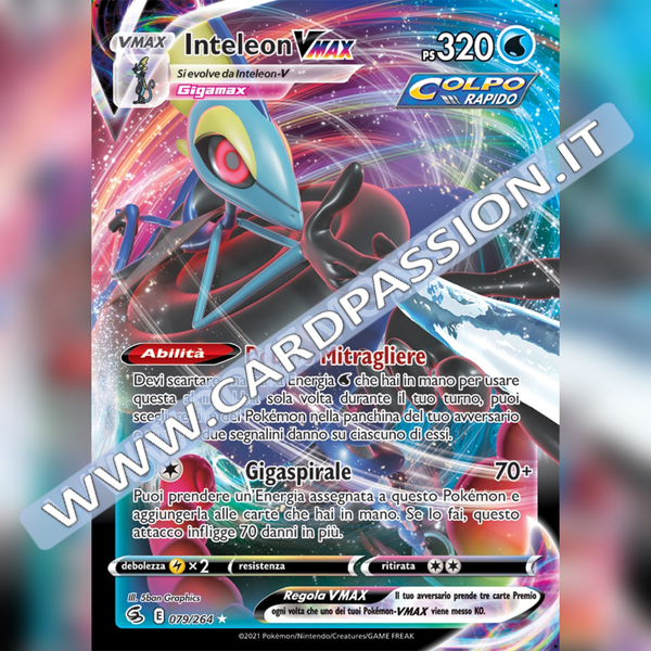 079/264 Inteleon VMax | Colpo Fusione - Card Passion