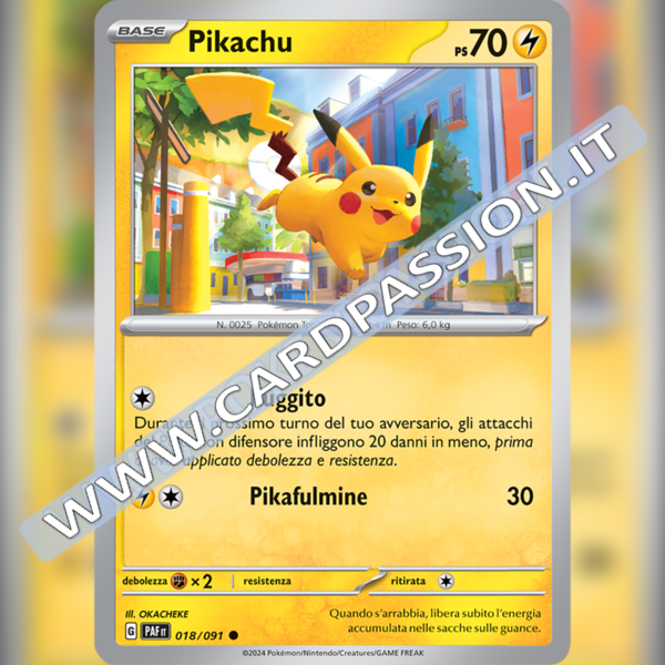 018/091 Pikachu | Destino di Paldea