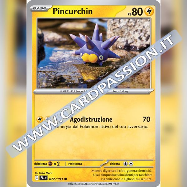 072/193 Pincurchin | Evoluzioni a Paldea
