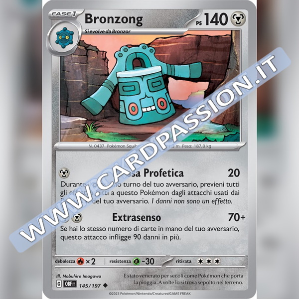 145/197 Bronzong | Ossidiana Infuocata