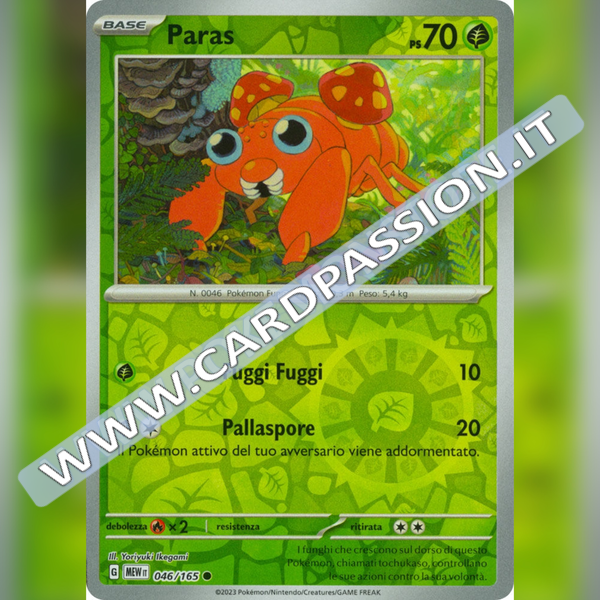 046/165 Paras Reverse | Scarlatto e Violetto 151