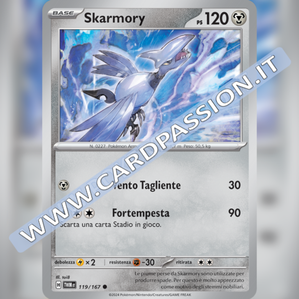 119/167 Skarmory | Crepuscolo Mascherato