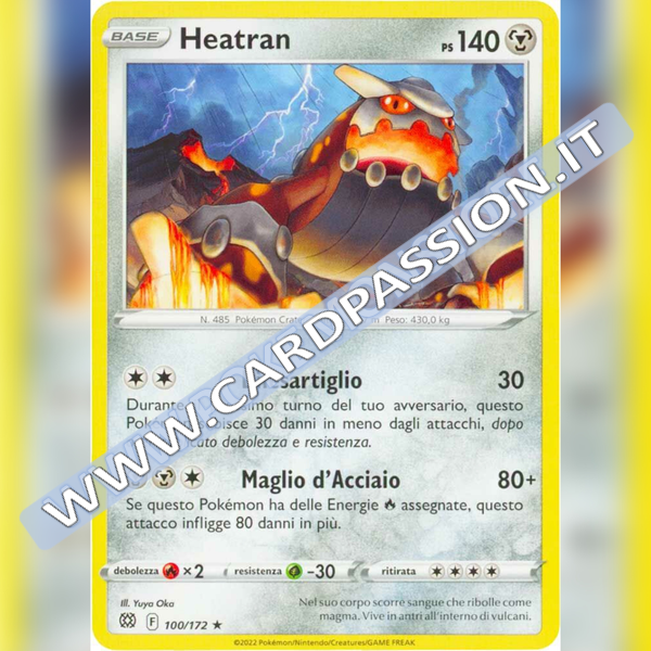 100/172 Heatran | Astri Lucenti - Card Passion