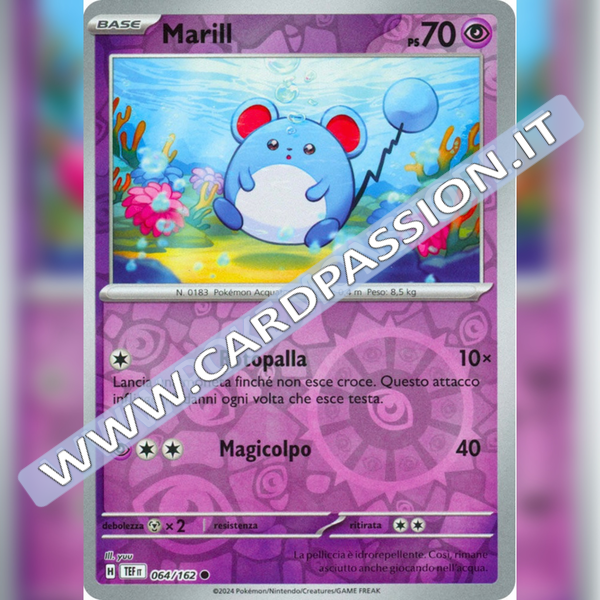 064/162 Marill Reverse | Cronoforze