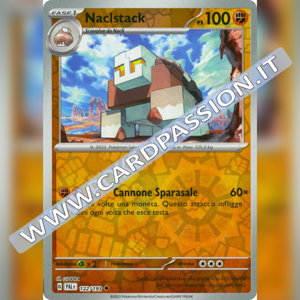 122/193 Naclstack Reverse | Evoluzioni a Paldea
