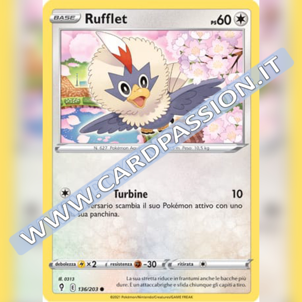 136/203 Rufflet | Evoluzioni Eteree - Card Passion