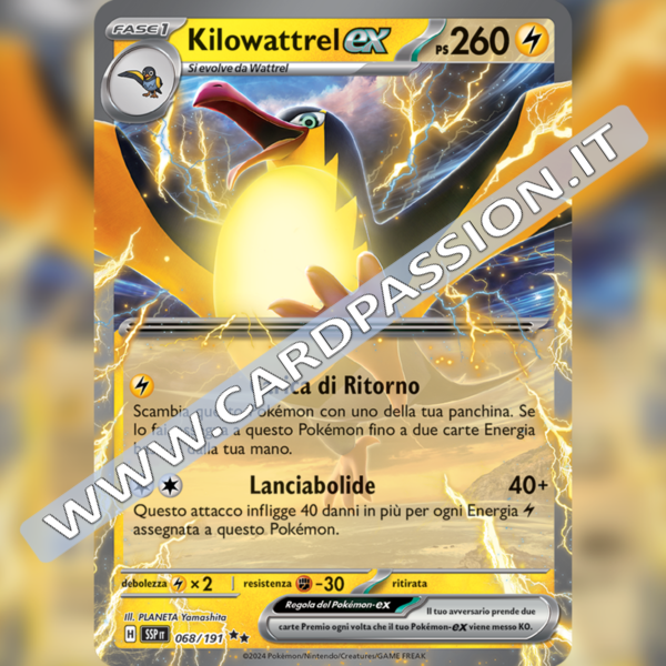 068/191 Kilowattrel ex | Scintille Folgoranti