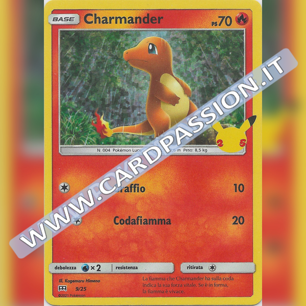 09/25 Charmander Holo | McDonald's 25esimo Anniversario - Card Passion