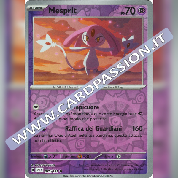 079/191 Mesprit Reverse | Scintille Folgoranti