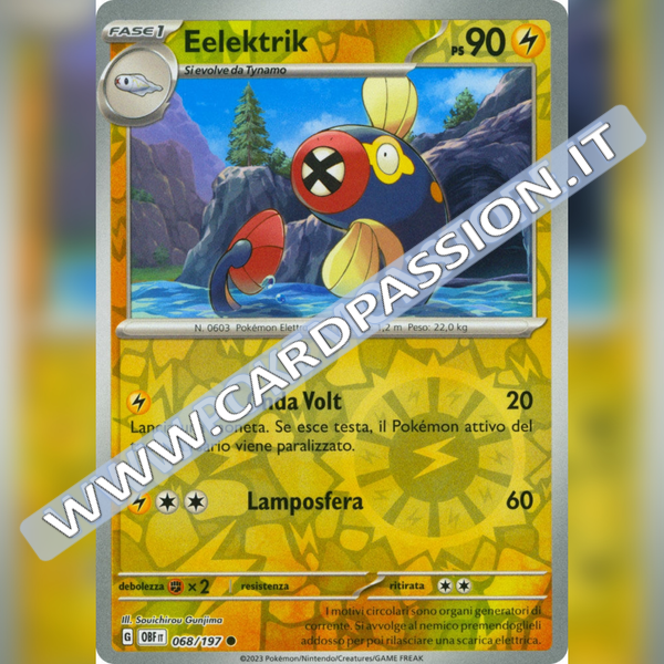 068/197 Eelektrik Reverse | Ossidiana Infuocata