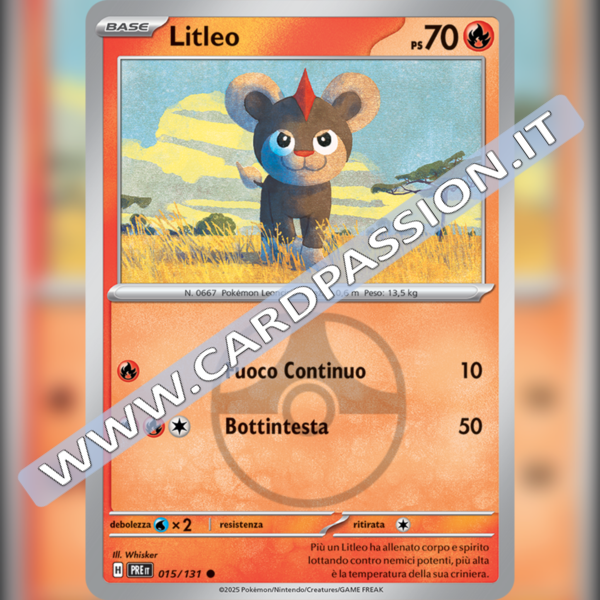 015/131 Litleo Master Ball Reverse | Evoluzioni Prismatiche