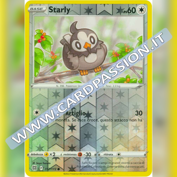 117/172 Starly Reverse | Astri Lucenti - Card Passion