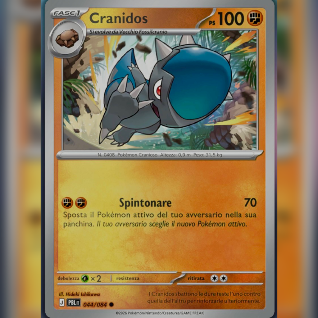 044/084 Cranidos Reverse | Buio Pesto