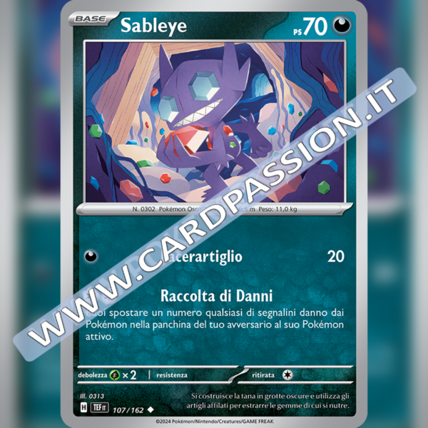 107/162 Sableye | Cronoforze