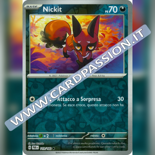 119/182 Nickit Reverse | Paradosso Temporale