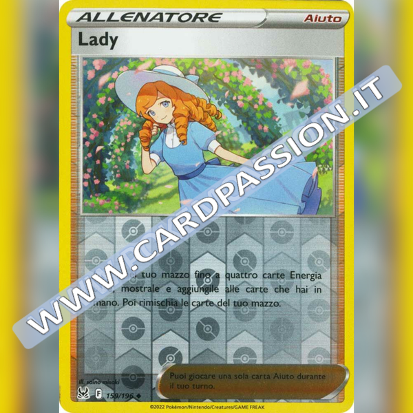 159/196 Lady Reverse | Origine Perduta - Card Passion