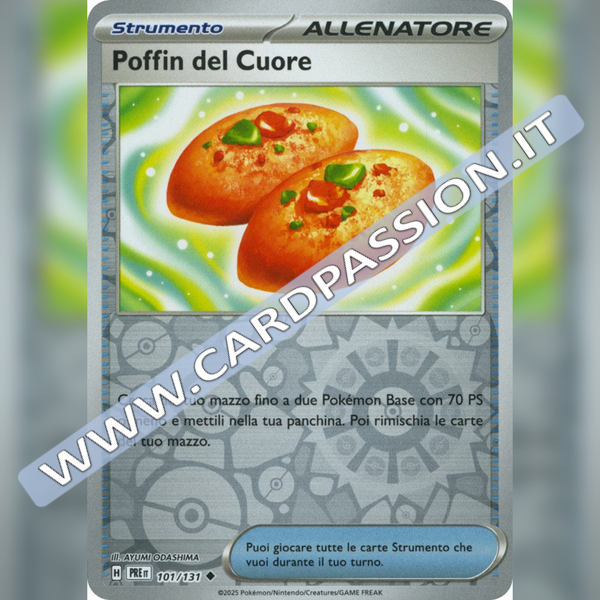 101/131 Poffin del Cuore Reverse | Evoluzioni Prismatiche