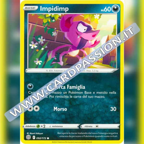 092/172 Impidimp | Astri Lucenti - Card Passion