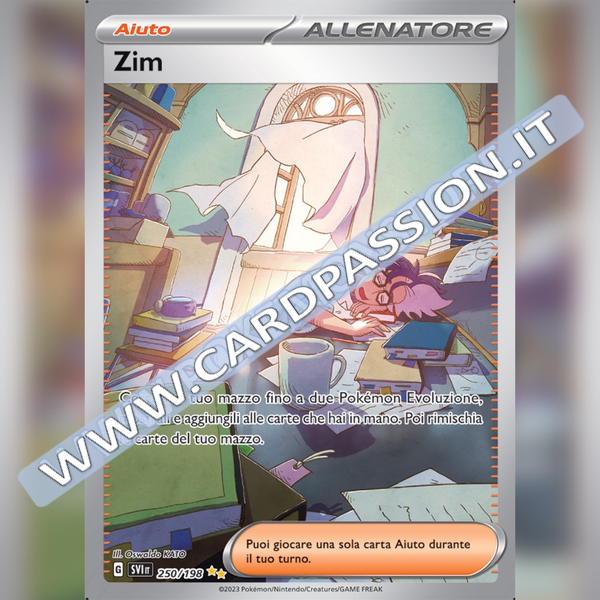 250/198 Zim (Alternative Art) | Scarlatto e Violetto