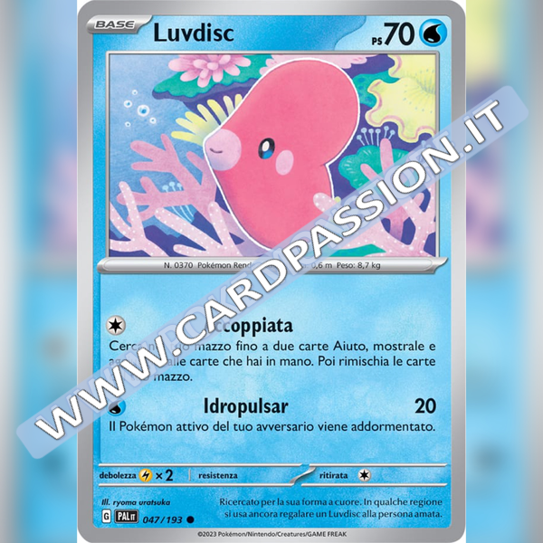 047/193 Luvdisc | Evoluzioni a Paldea