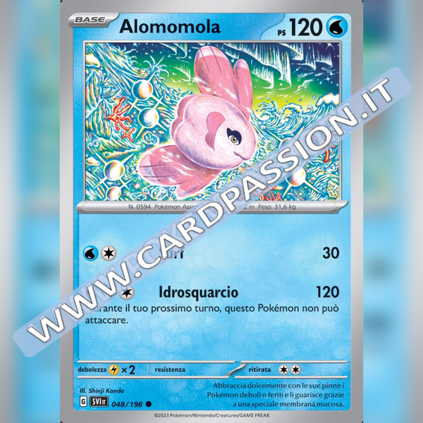 048/198 Alomomola | Scarlatto e Violetto