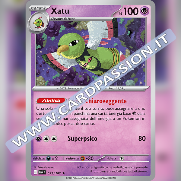072/182 Xatu Holo | Paradosso Temporale
