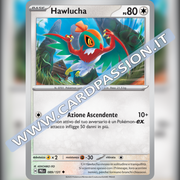 089/131 Hawlucha | Evoluzioni Prismatiche