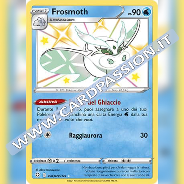 SV034/SV122 Frosmoth Baby Shiny | Destino Splendente - Card Passion