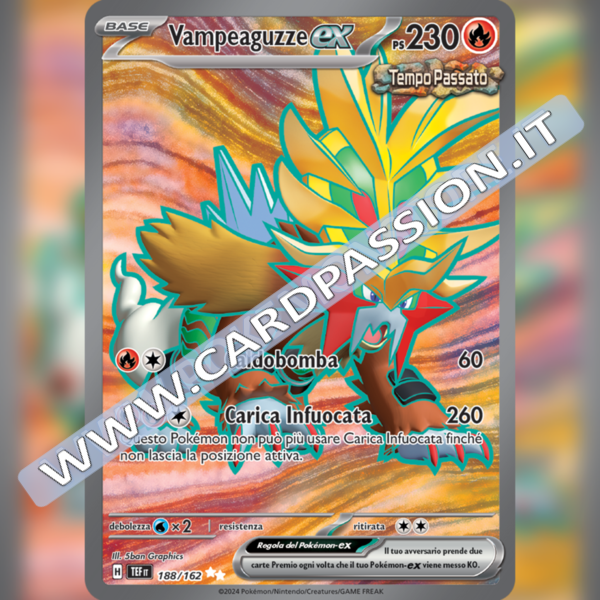 188/162 Vampeaguzze ex (Full Art) | Cronoforze