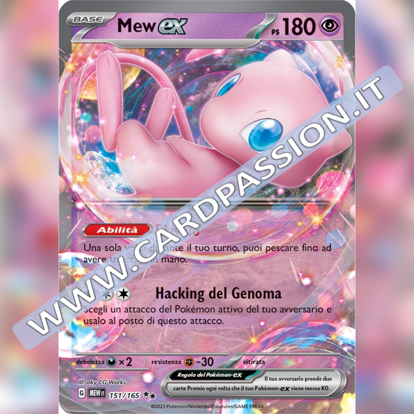 151/165 Mew ex | Scarlatto e Violetto 151