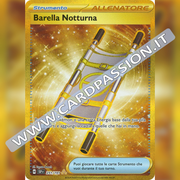 251/191 Barella Notturna Gold | Scintille Folgoranti