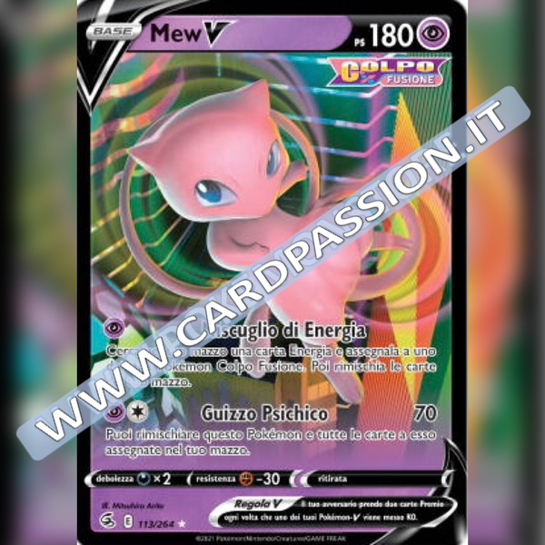 113/264 Mew V | Colpo Fusione - Card Passion