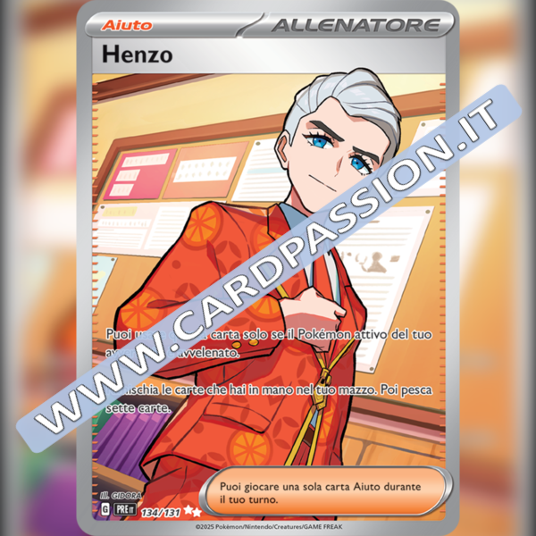 134/131 Henzo (Full Art) | Evoluzioni Prismatiche