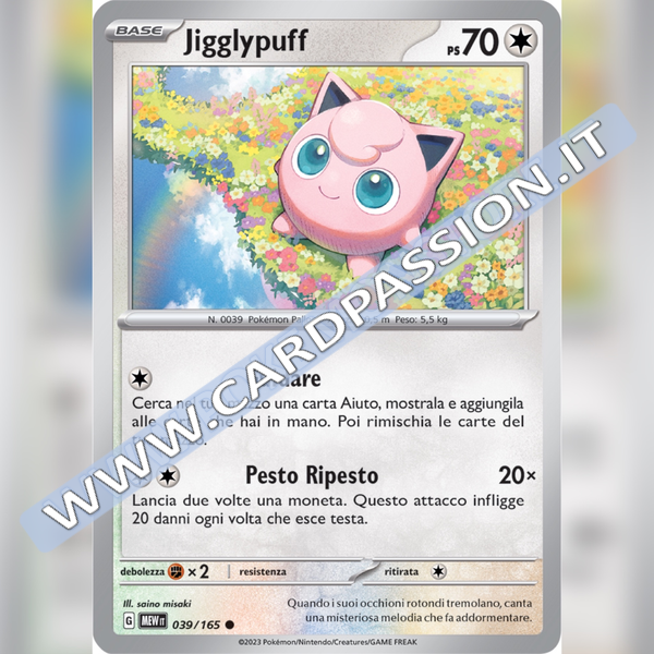 039/165 Jigglypuff | Scarlatto e Violetto 151