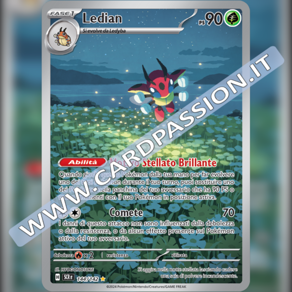 144/142 Ledian Illustrazione Rara | Corona Astrale