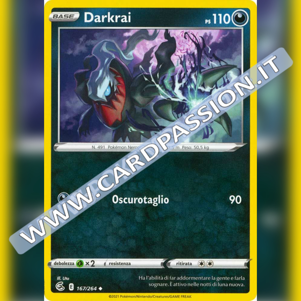 167/264 Darkrai | Colpo Fusione - Card Passion