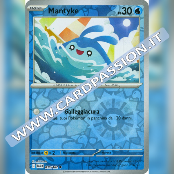 039/182 Mantyke Reverse | Paradosso Temporale
