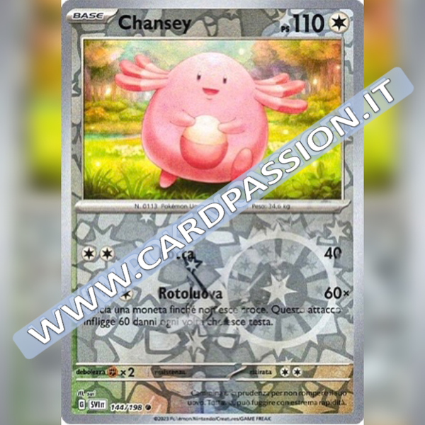 144/198 Chansey Reverse | Scarlatto e Violetto