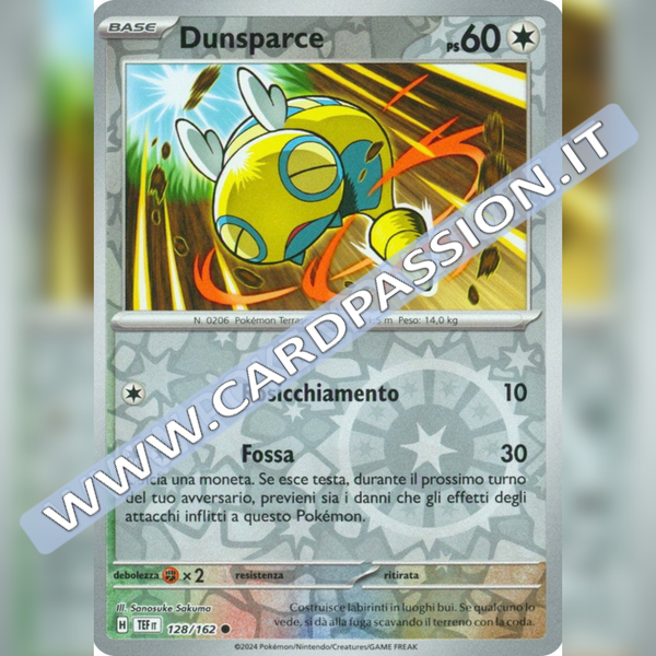 128/162 Dunsparce Reverse | Cronoforze