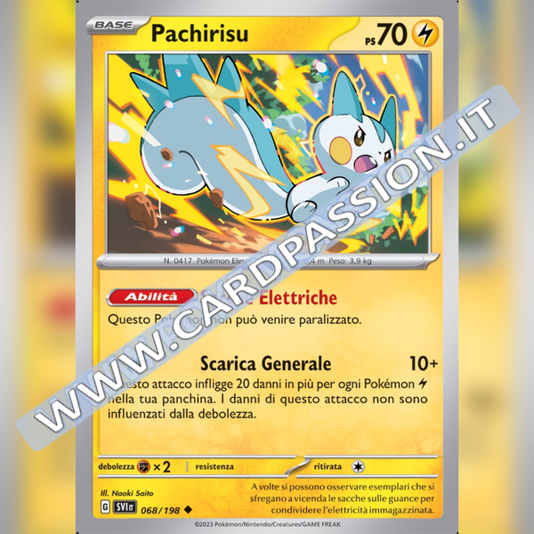 068/198 Pachirisu | Scarlatto e Violetto