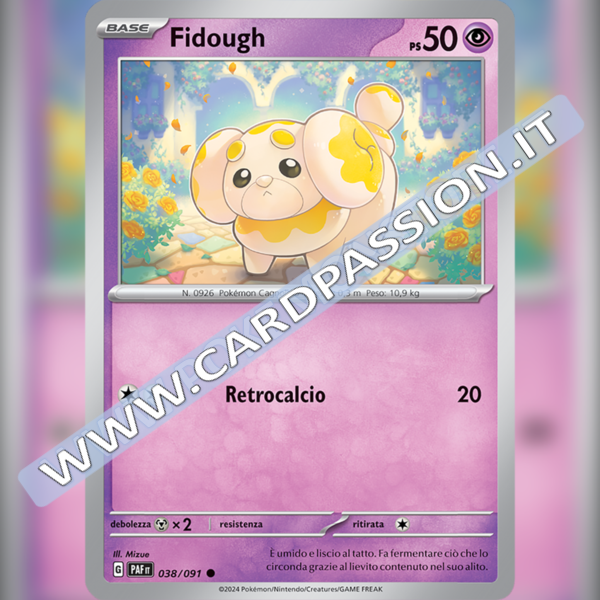 038/091 Fidough | Destino di Paldea