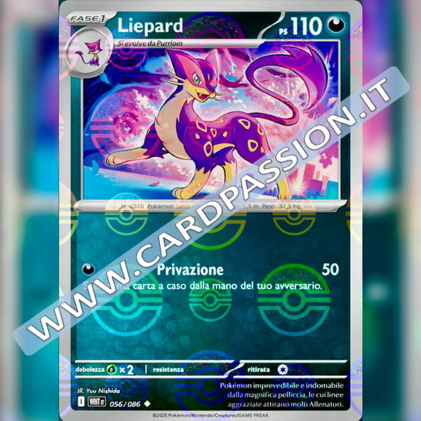 056/086 Scolipede Poke Ball Reverse | Luce Nera