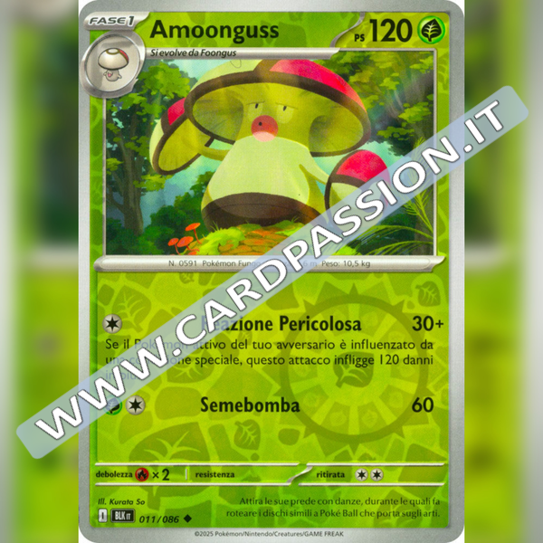 011/086 Amoonguss Reverse | Luce Nera