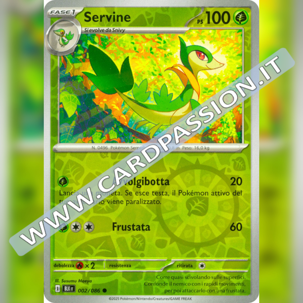 002/086 Servine Reverse | Luce Nera