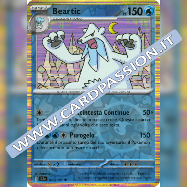 026/086 Beartic Reverse | Luce Nera